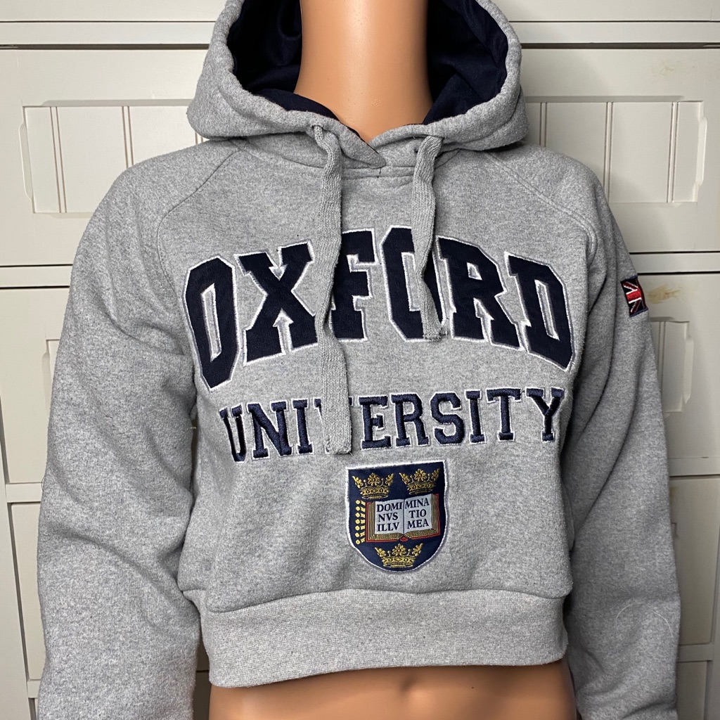 Oxford University Cropped Sweatshirt